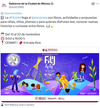 Feria Internacional del Libro Infantil y Juvenil (FILIJ)