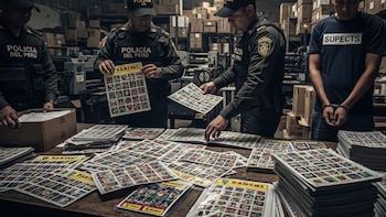 Falsificaban figuritas del Mundial 2026 en Carabayllo: PNP decomisa unas 13 mil unidades listas para distribución