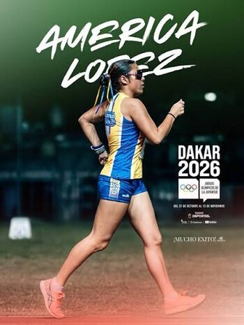 América López competirá por México en atletismo. (Comité Olímpico Mexicano)