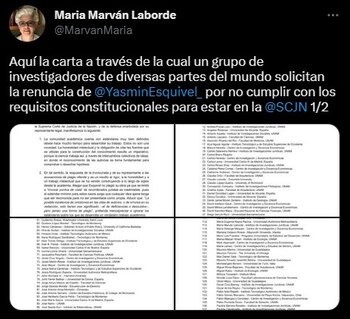La exconsejera del IFE, María