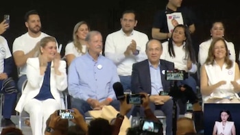 Panistas se reúnen en Chihuahua para apoyar a Maru Campos (capturas de pantalla)