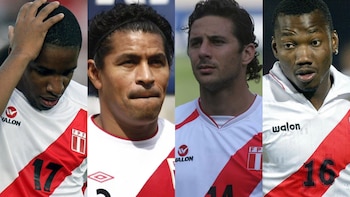 Jefferson Farfán, Claudio Pizarro, Andrés