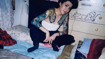 Nishimura Mako durante su aprendizaje.