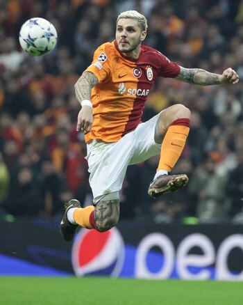 El delantero argentino del Galatasaray
