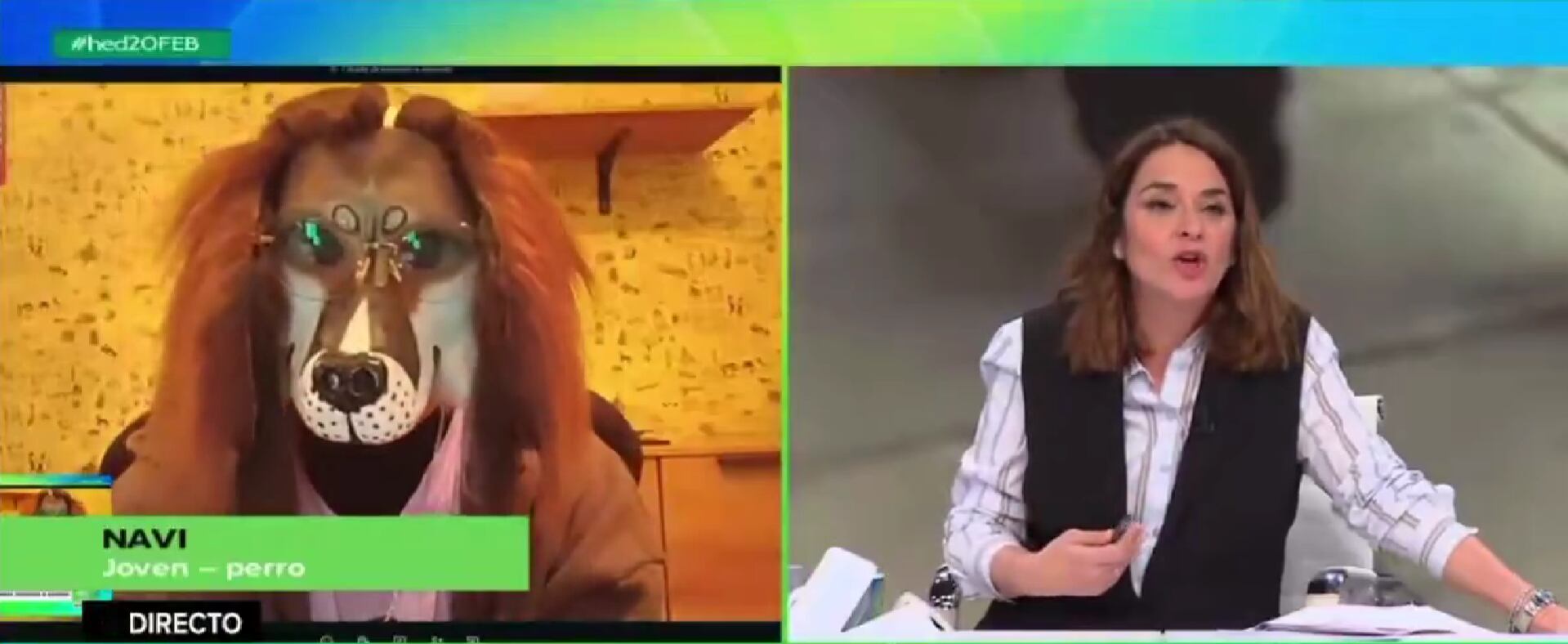 Toñi Moreno entrevista a un