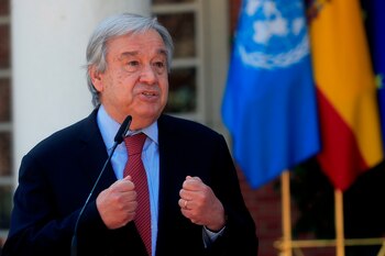 El secretario general de Naciones Unidas, António Guterres, en una fotografía de archivo. EFE/Fernando Alvarado