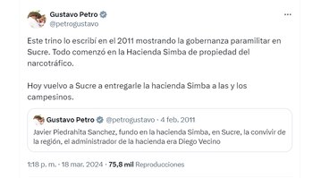 El mandatario afirmó que entregará