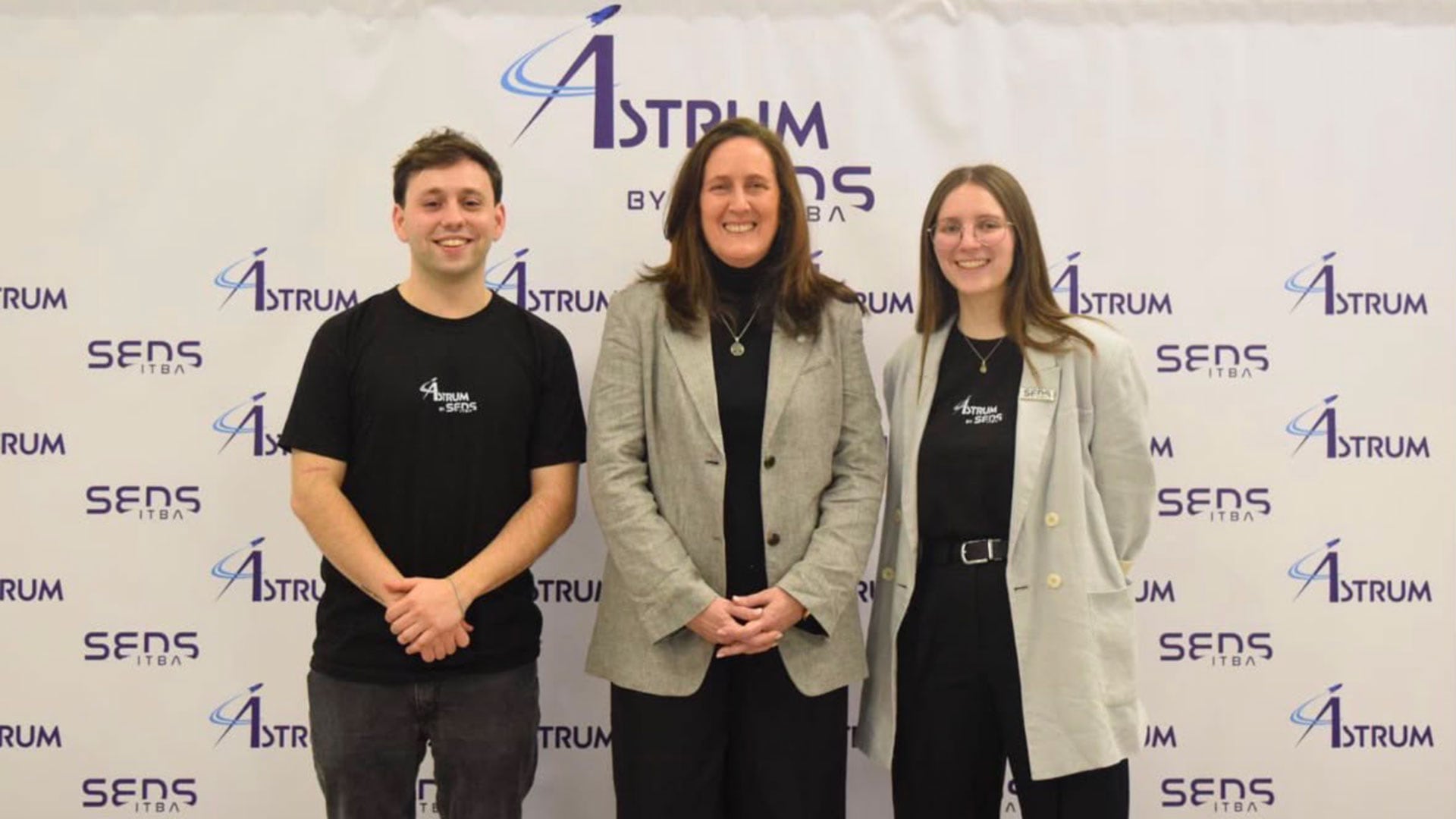 El fin de semana, Baravalle participó de ASTRUM 2026, una jornada aeroespacial organizada por estudiantes de SEDS ITBA