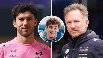 La reacción de Pierre Gasly