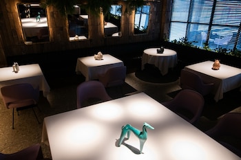 Interior del restaurante Ancestral, en