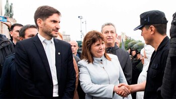 Plan Bandera. El gobernador Pullaro,