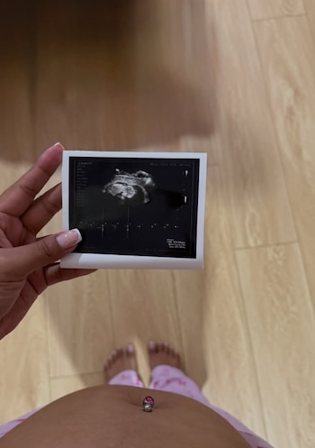 Olenka Mejía revela que está embarazada y mantiene en reserva la identidad del padre de su bebé. Captura: Instagram.