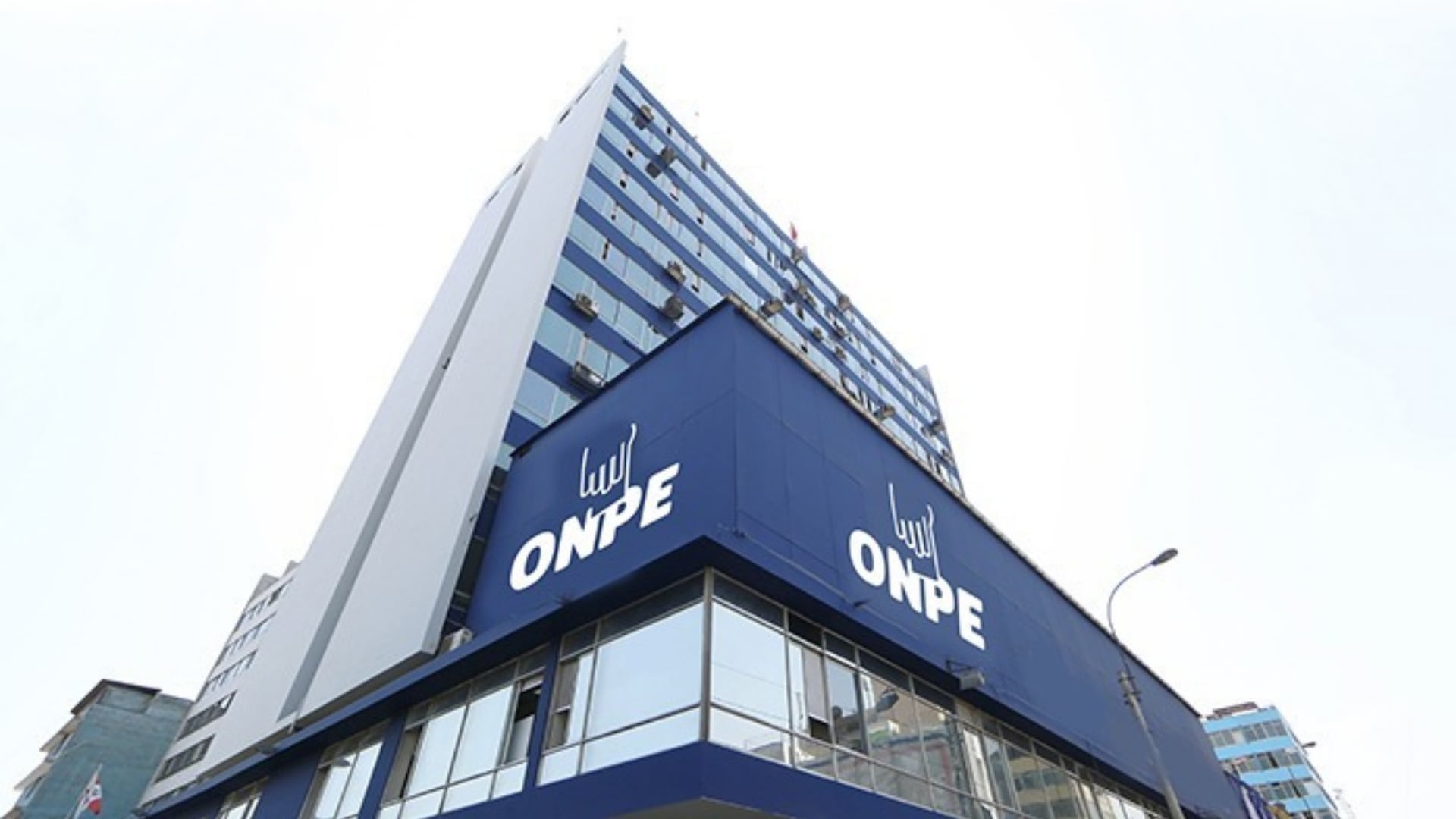 La sede de la Oficina Nacional de Procesos Electorales (ONPE) gestiona el espacio no electoral para partidos políticos en Perú. (ONPE)