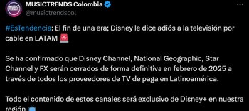 Music Trend confirmó el cierre