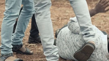 Hombre que atacó a machete