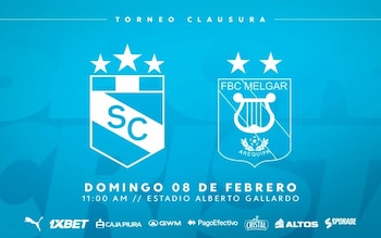 Horarios de Sporting Cristal vs