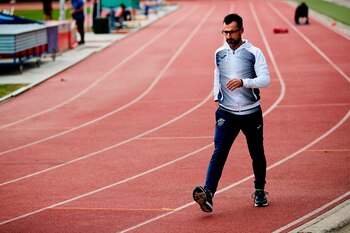 El atleta Jose Angel Garcia