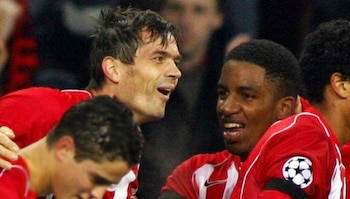 Jefferson Farfán y Phillip Cocu