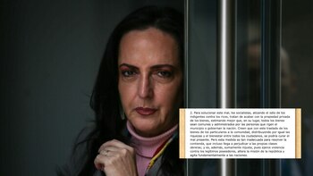 María Fernanda Cabal se refirió