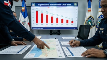 República Dominicana registra la tasa de homicidios más baja desde 2023, según cifras oficiales