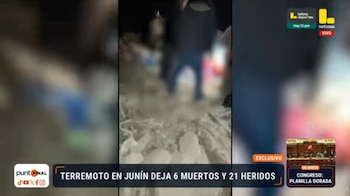 Seis muertos y cientos de damnificados: así vive Pumpunya tras el devastador sismo en Chongos Bajo. Captura: Latina.