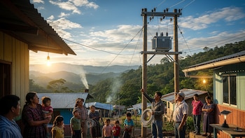 Convenio entre INDE y SEGEPLAN impulsa la electrificación rural en Guatemala