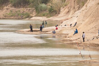 La crecida del Bermejo dejó