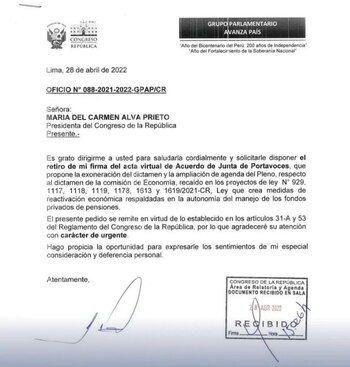 Congreso de la República