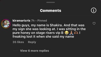 Aclaración de la fanática de