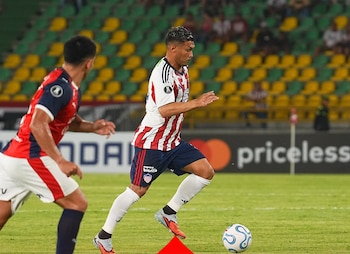 El cuadro Tiburón vio comprometidas sus opciones de clasificar a los octavos de final de la Copa Libertadores-crédito @JuniorClubSA/X