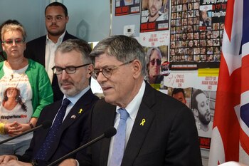 El embajador estadounidense, Jack Lew,