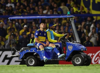 Anselmino sufrió un desgarro en el isquiotibial izquierdo y es la cuarta lesión en esa zona durante la temporada (REUTERS/Agustin Marcarian/File Photo)