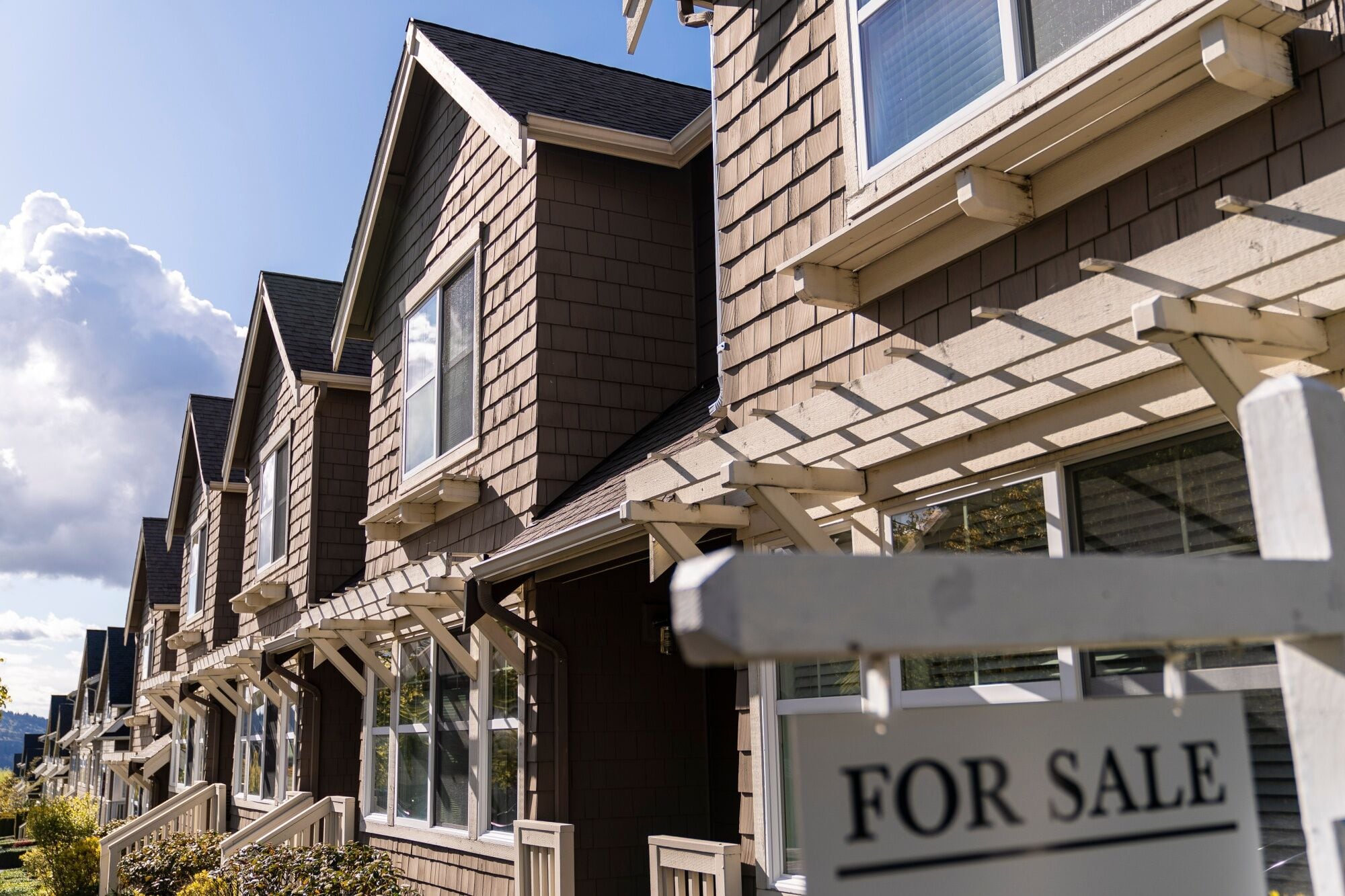 Los compradores de primera vivienda representaron el 31% del total de las transacciones inmobiliarias realizadas en el mes (David Ryder/Bloomberg)