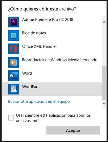 Abrir un archivo PDF en