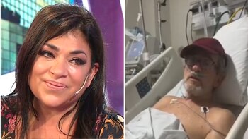 Claribel Medina se emocionó al