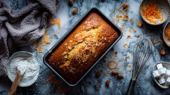 Cómo preparar panqué marmoleado casero