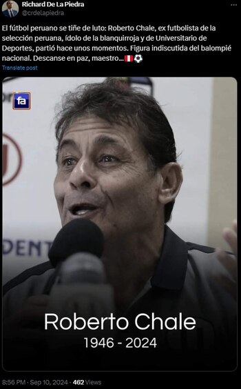 Periodista Richard De La Piedra