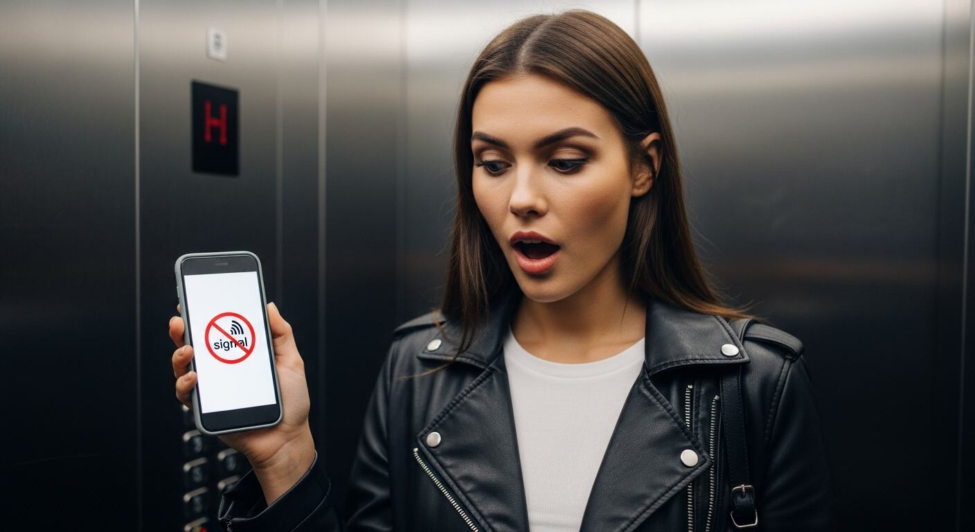 La recepción de señal dentro del ascensor depende principalmente de los materiales empleados en su estructura.
(Imagen ilustrativa Infobae)