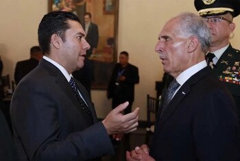 El alcalde Juan Diego Zelaya anunció que Tegucigalpa busca agilizar una operación de US$150 millones con el BID. (FOTO: Proceso HN)