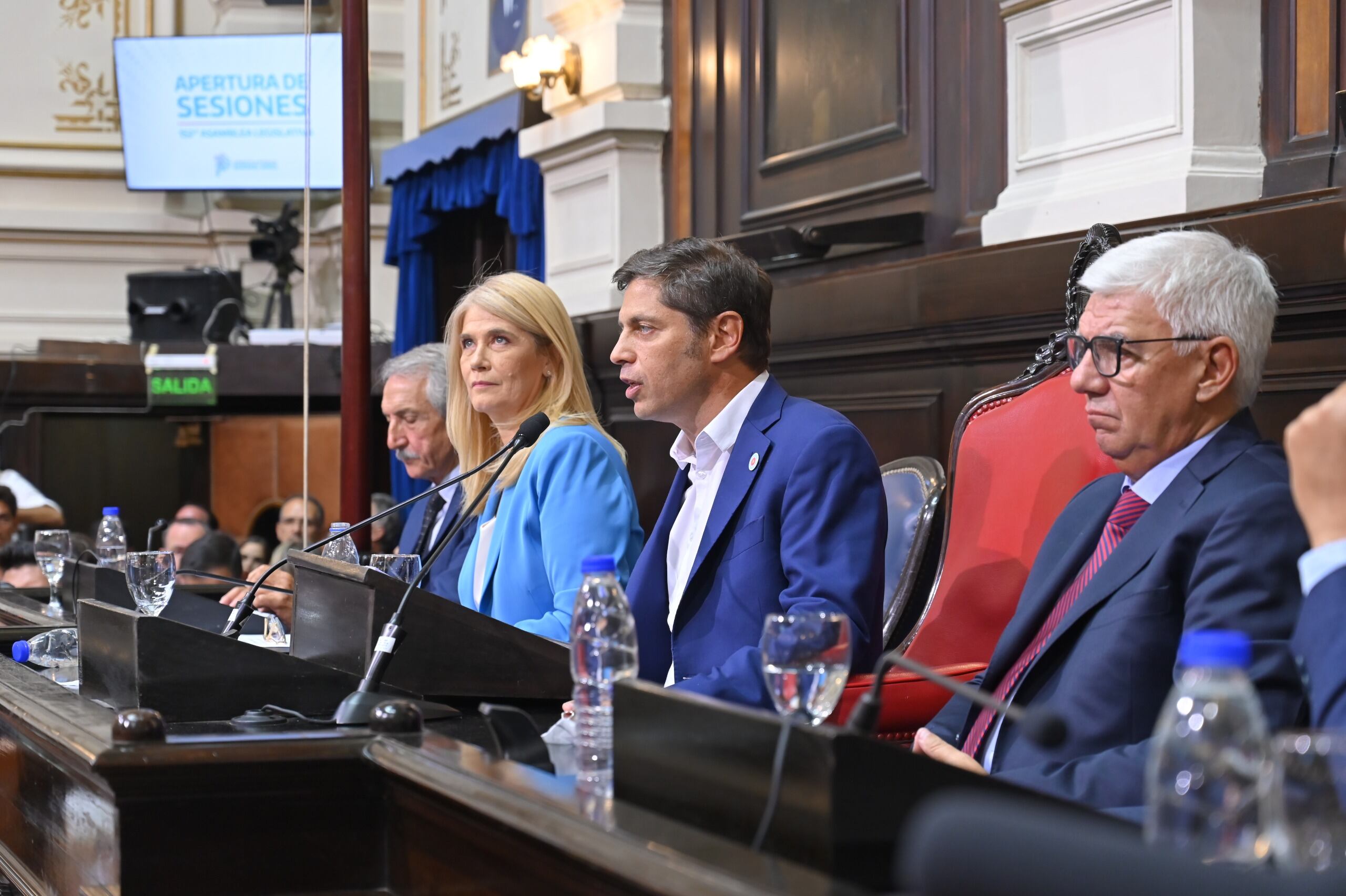 Axel Kicillof en la Legislatura bonaerense (Diputados BA)