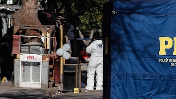 Balacera en Santiago de Chile