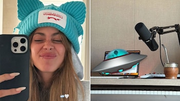 Tini Stoessel llegó al país