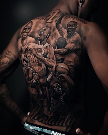El impactante tatuaje de Vinicius