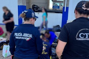 Durante el operativo se capturaron