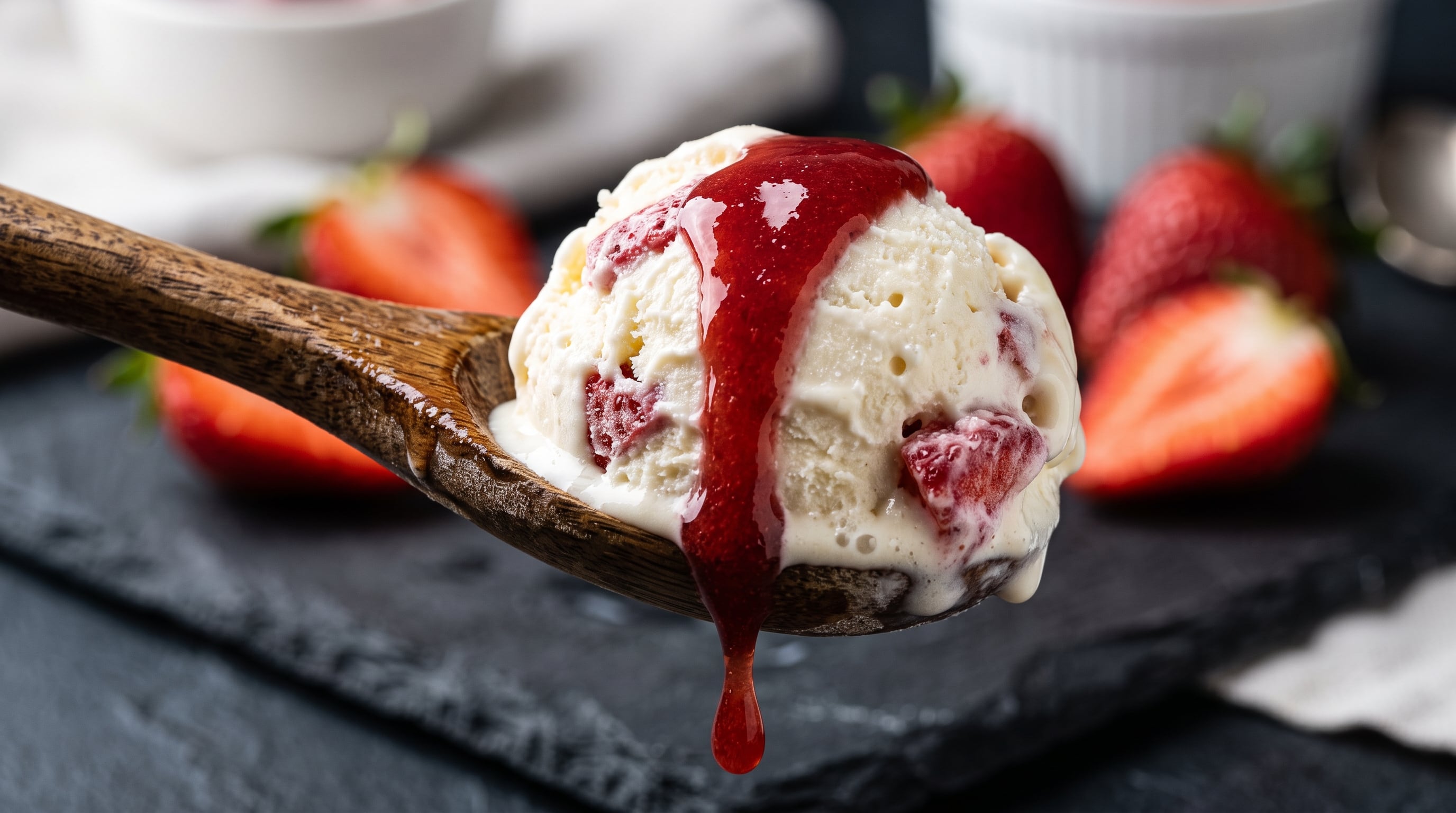 La receta de helado de yogur griego rinde aproximadamente 6 porciones y aporta unas 275 calorías por porción (Imagen Ilustrativa Infobae)