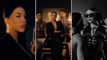 Wanda Nara en distintas escenas