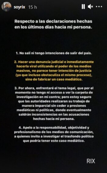 (Foto: Instagram de Rix)