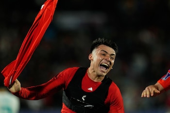 Ian Garguez, de la selección