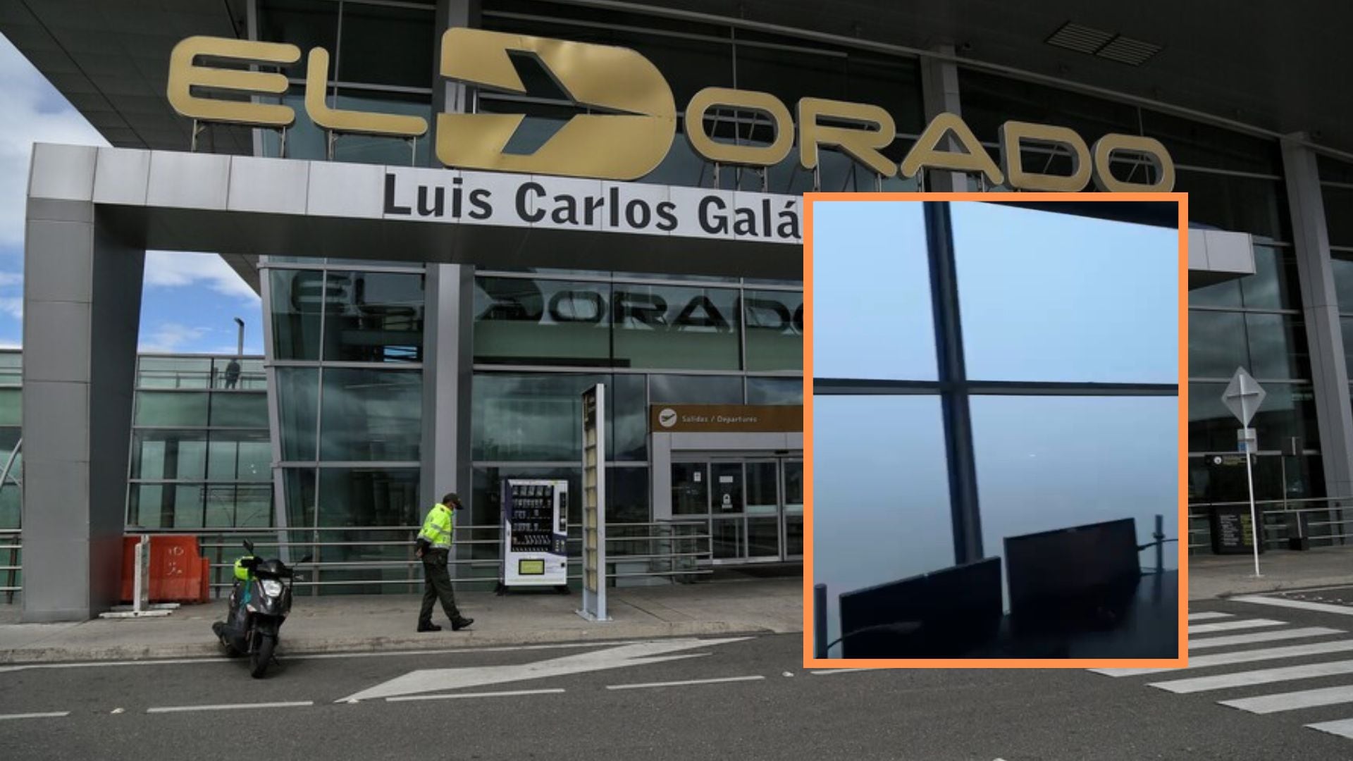 La baja visibilidad en El Dorado generó retrasos, reprogramaciones y posibles cancelaciones de vuelos según el reporte oficial de la Aeronáutica Civil - crédito Camila Díaz / Colprensa/Captura de video