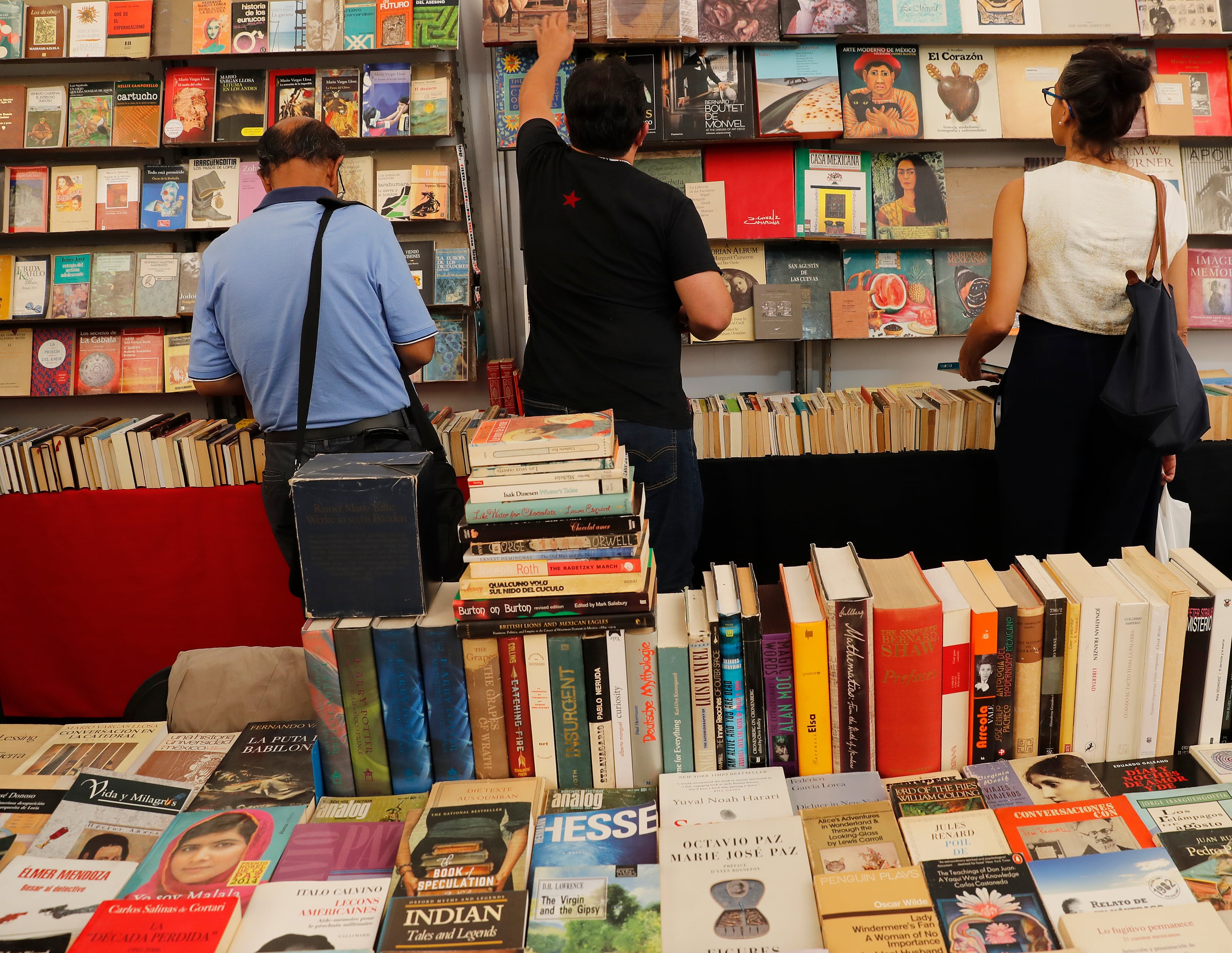 Imagen de una feria de libros. (EFE/ Mario Guzmán/EFE/ ARCHIVO)